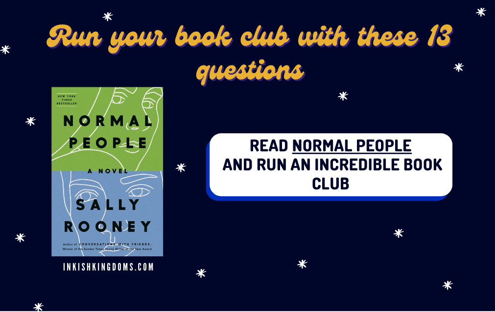 13 book club questions for Normal People by Sally Rooney